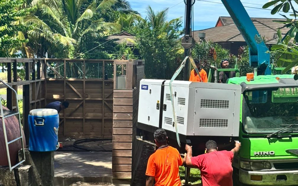 GENLITEC diesel generators in Samoa and Pacific Island markets