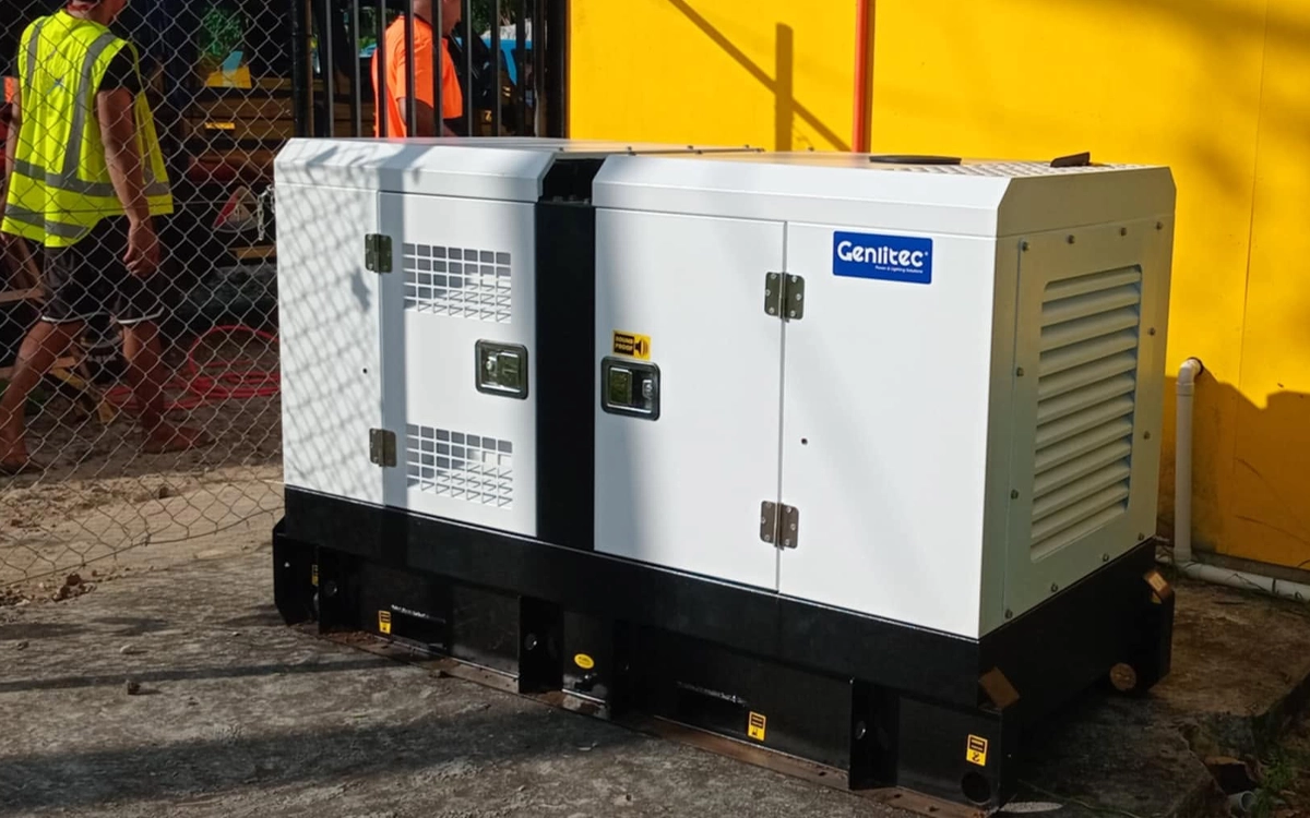 GENLITEC diesel generators for residential commercial retail and rental applications in Samoa