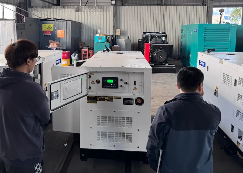 GENLITEC POWER diesel generator pre-delivery factory testing