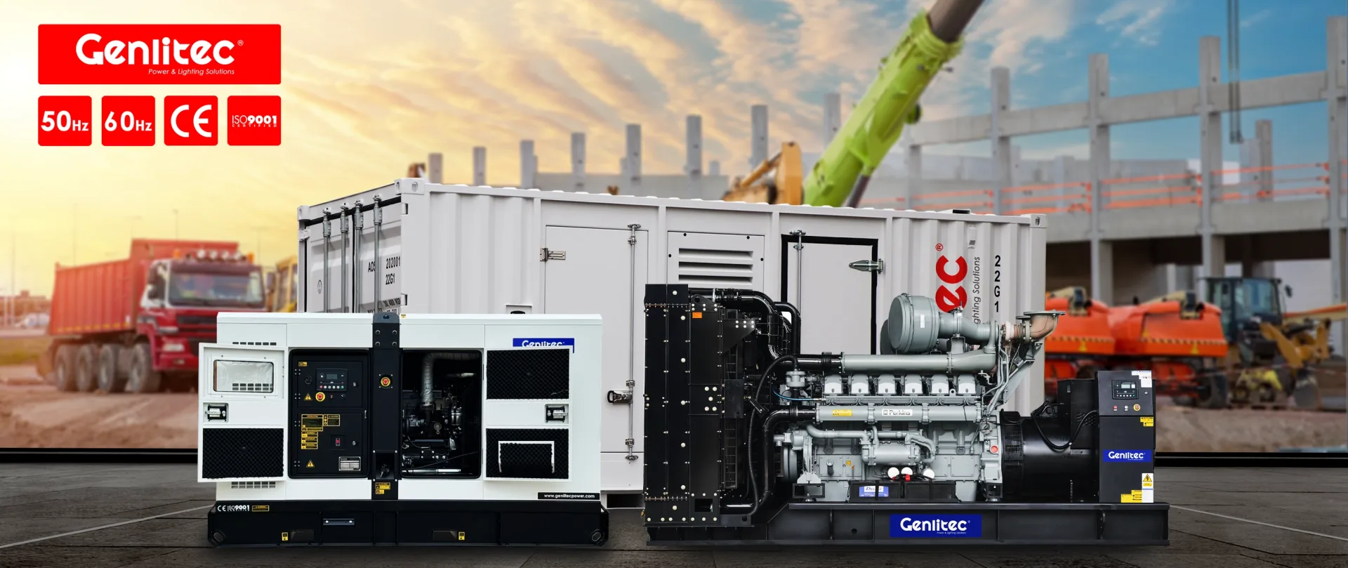 50Hz 22kW 27.5kVA Diesel Generator with Perkins 404D-22TG Diesel Engine