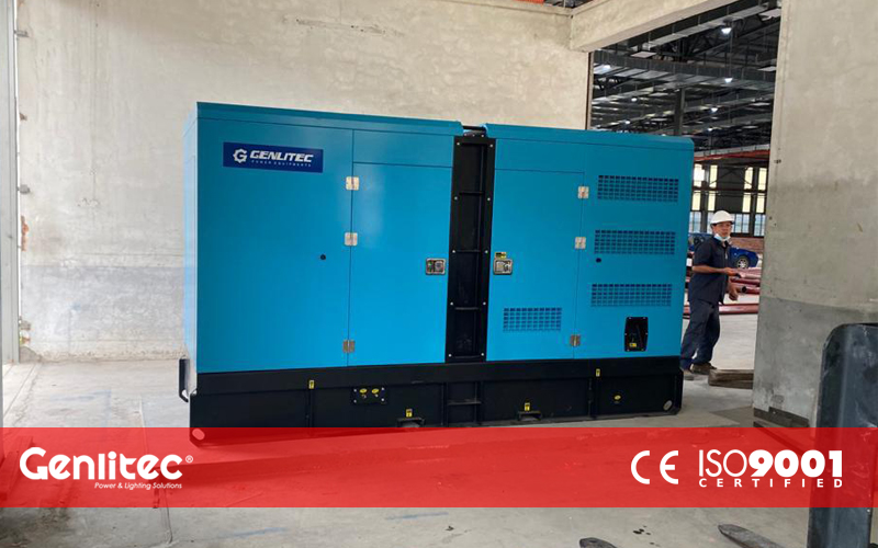 GENLITEC POWER® GPC250S5 Diesel Generator Set for a Building in Malaysia