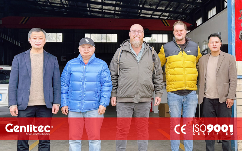 Australian Customers Come To Visit GENLITEC POWER