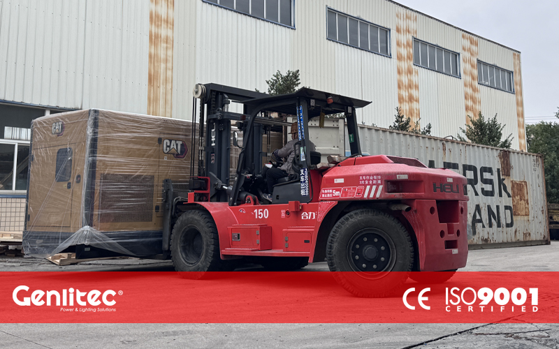 Successful Shipment of Two Original Caterpillar C18 Diesel Generator Sets