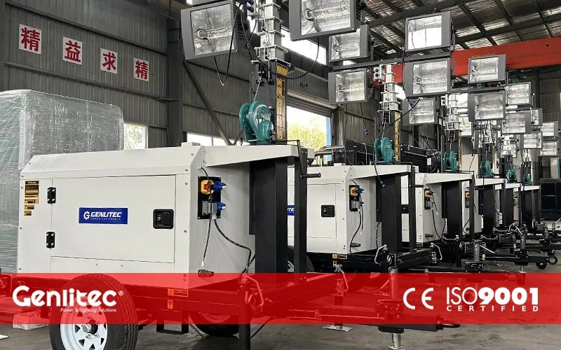 GLT4000-7VM Light Towers Shipped to Papua New Guinea