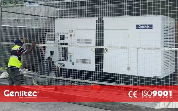 300kVA SDEC Diesel Generator for PNG Supermarket Project