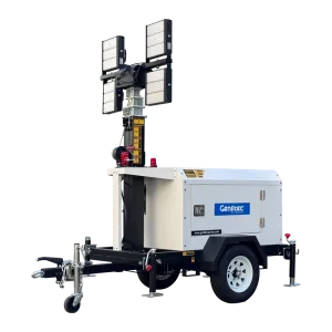 7m Manual 4x400W LED Light Tower with REHLKO KDW1003 Engine