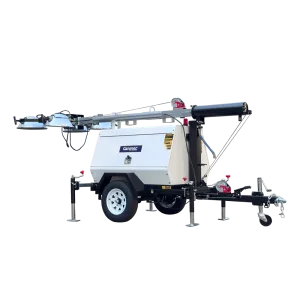 9M Manual 4x1000W MH Light Tower with KUBOTA D1105 Diesel Engine