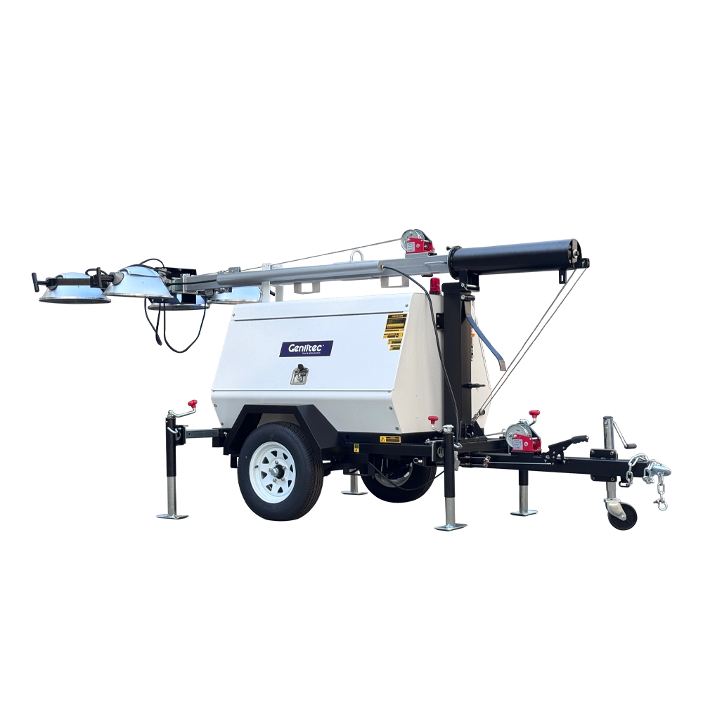 9m Manual 4x1000W MH Light Tower with REHLKO KDW1003 Diesel Engine 9m Manual 4x1000W MH Light Tower with REHLKO KDW1003 Diesel Engine - Image 1