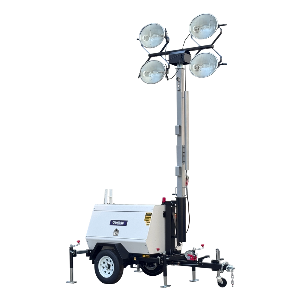 9m Manual 4x1000W MH Light Tower with REHLKO KDW1003 Diesel Engine - Image 4