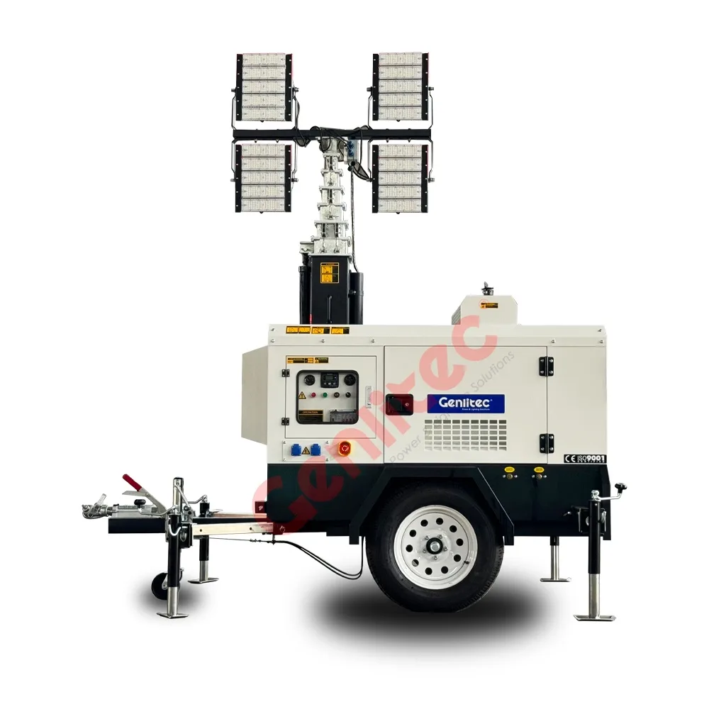 Hydraulic Lifting 4x400W LED YANMAR Light Tower Hydraulic Lifting 4x400W LED YANMAR Light Tower - Image 1