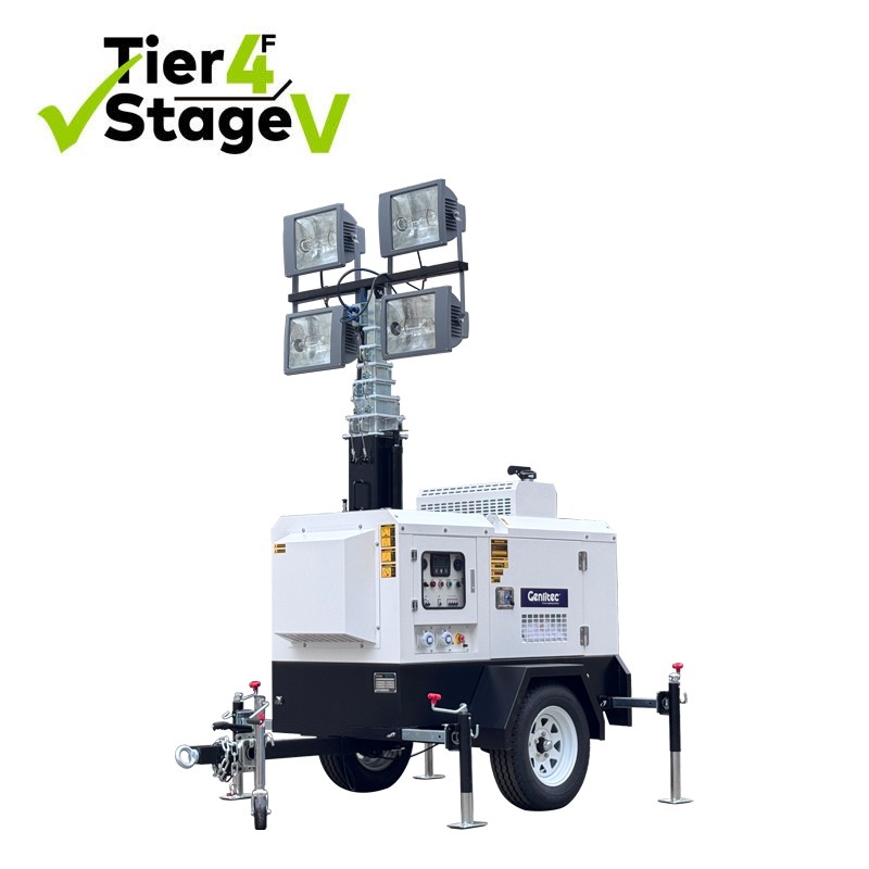 Hydraulic Lifting 4x1000W REHLKO Light Tower Hydraulic Lifting 4x1000W REHLKO Light Tower